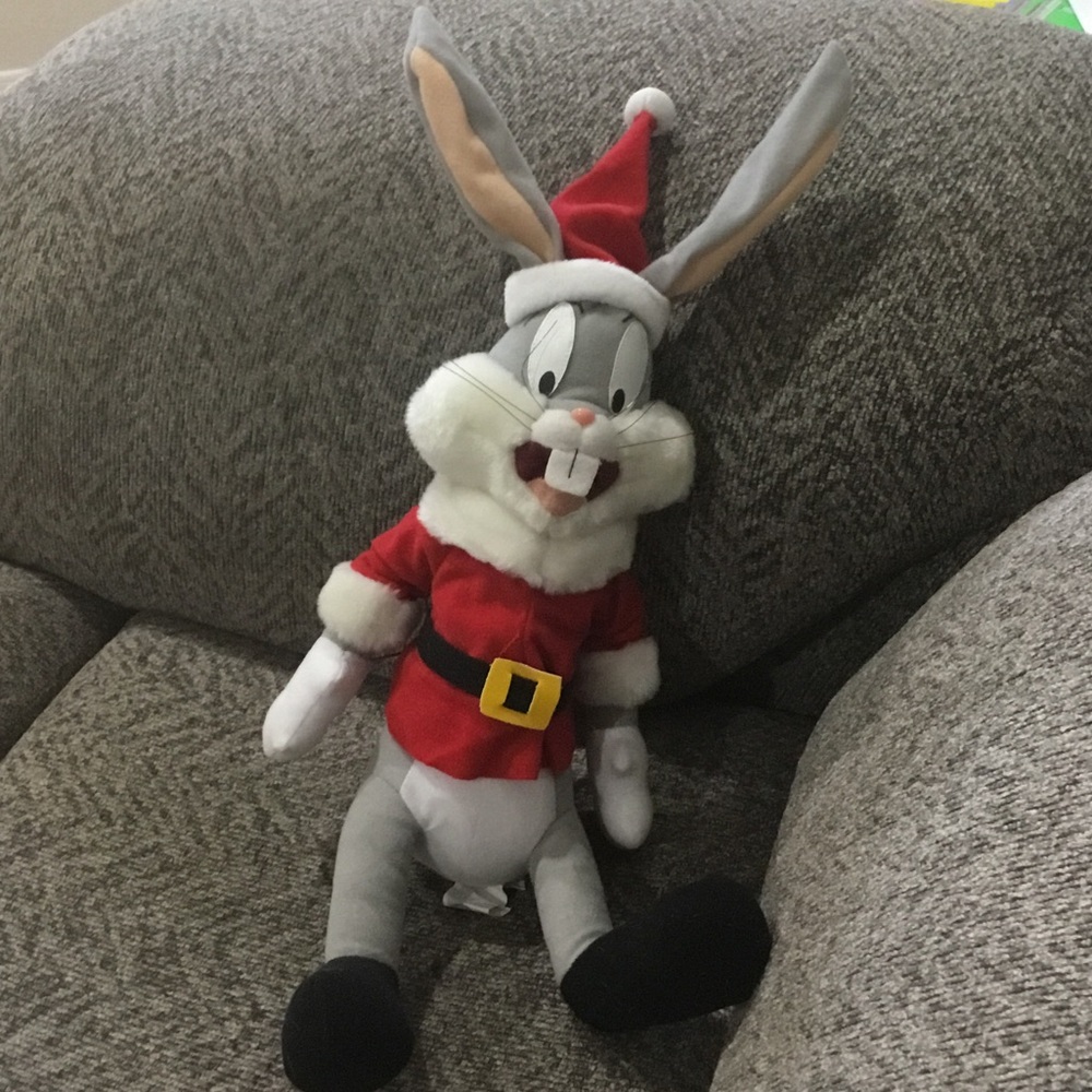 Bug Bunny Santa Claus Plush